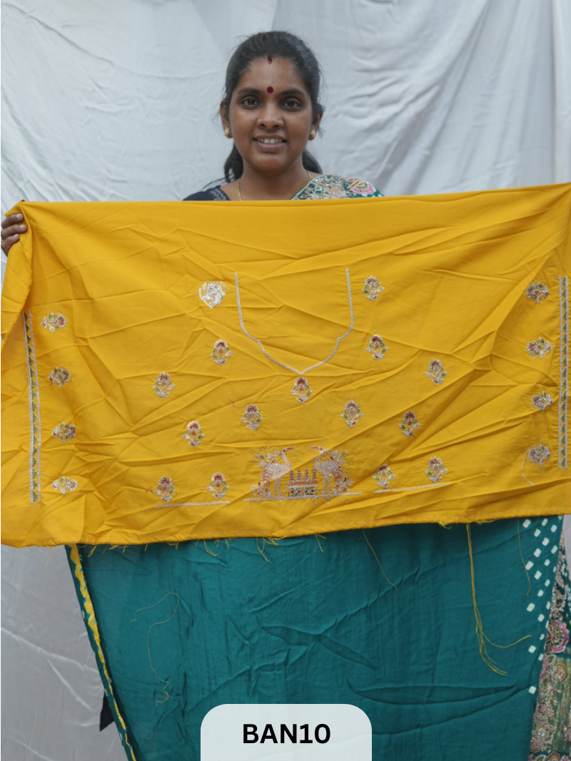 BANDHANI DESIGNER WORK WITH LAGDI PALLU