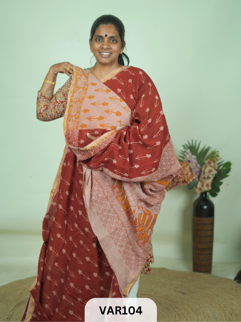 KALAMKARI KOTA SAREE