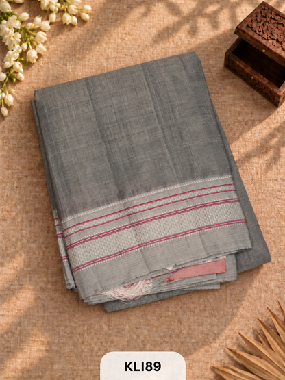 Pettada Anchu Semi Silk Saree With Gayathri Border