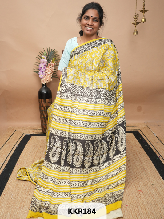 DABU KALAMKARI MODAL SILK