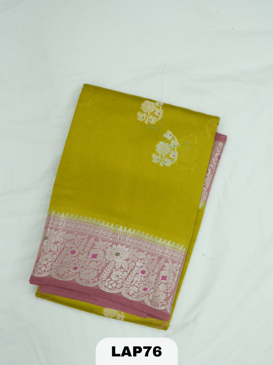 Banaras kora dupion silk saree