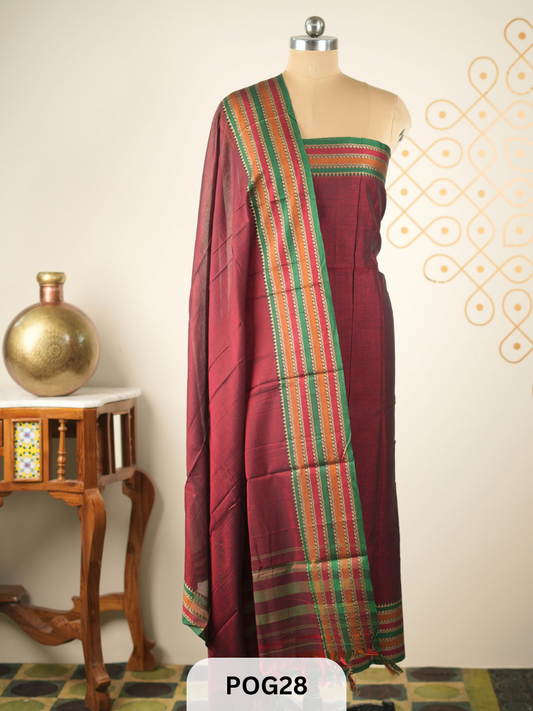 NARAYANPET PREMIUM SALWAR SUIT-4.5mtr TOP and 2.5 mtr DUPPATA