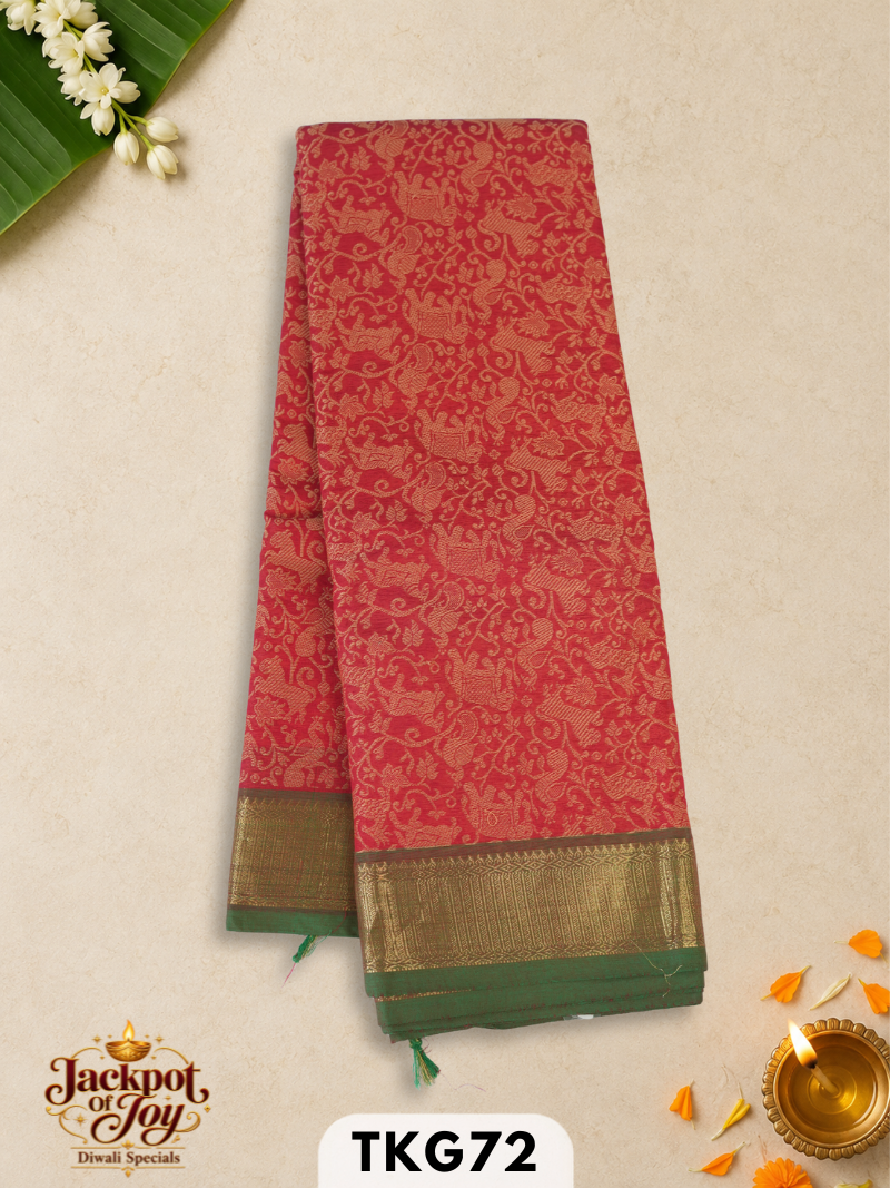 Vanasingaram  Kanchi Cotton Saree