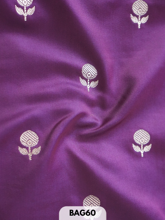 BANARASI SILK FABRIC - 1 MTR