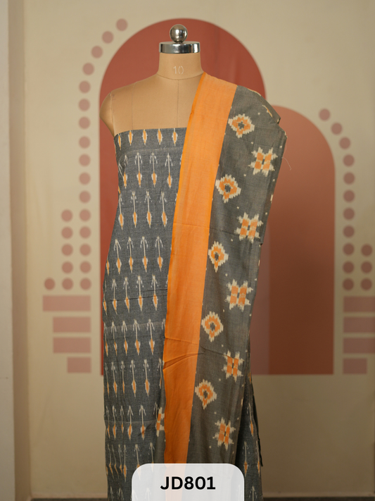 IKKAT POCHAMPALLY HANDLOOM SALWAR SUIT