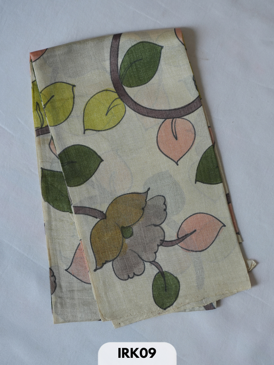 Tussar hand painted blouse -1 mtr