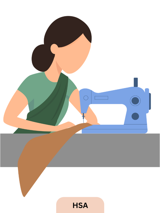 TOP AND BOTTOM STITCHING
