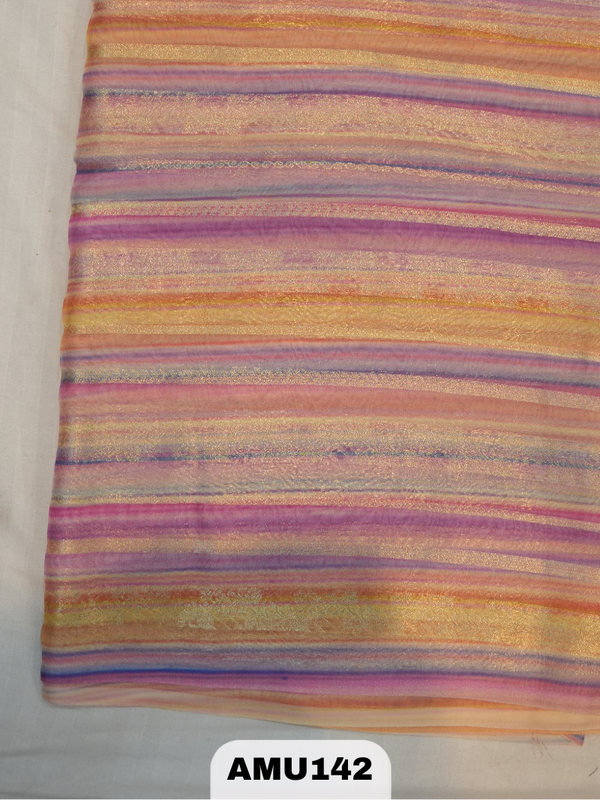 VISCOSE ORGANZA SAREE