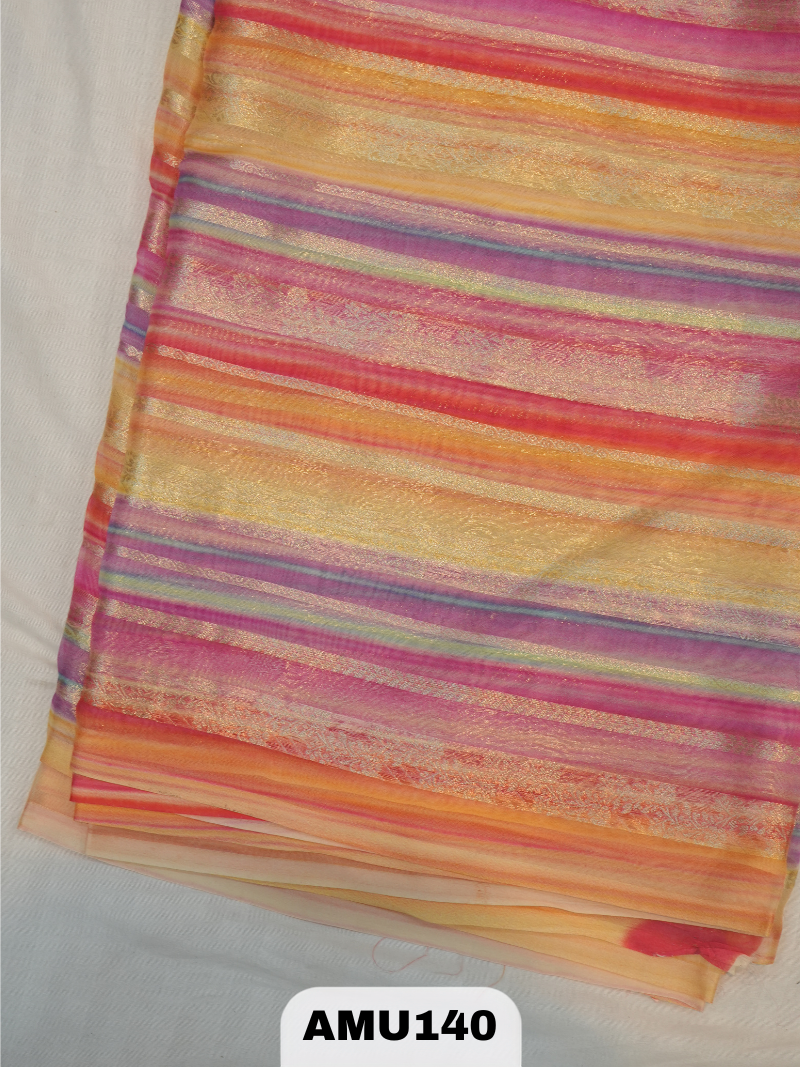 VISCOSE ORGANZA SAREE