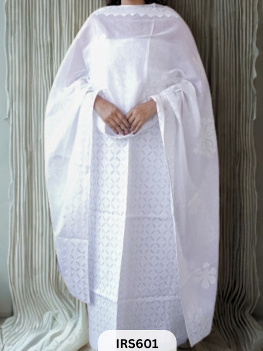 PURE COTTON HANDWORK SUIT AND HAND STITCED APLIQUE SUITS