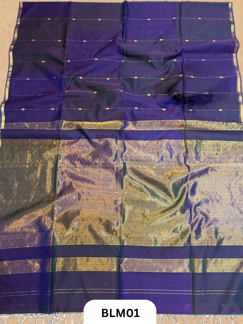 Zari Line Butti Shaded Saree - JACKPOT