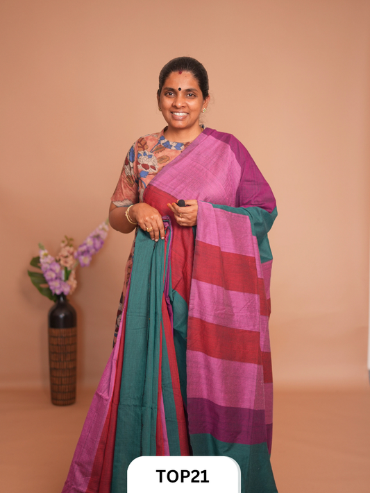 ICONIC SAREE WITH TASSELS