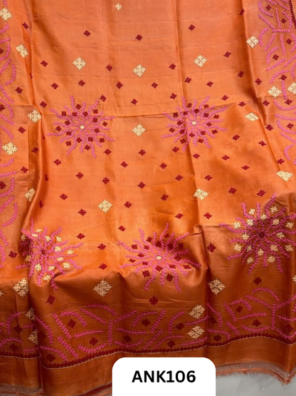 Pure Handloom baluchari Silk Saree
