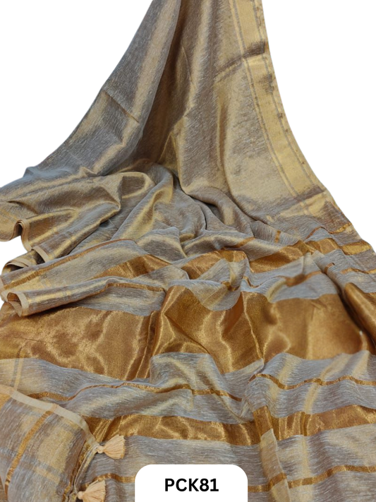 Pure Tissue Cotton Saree