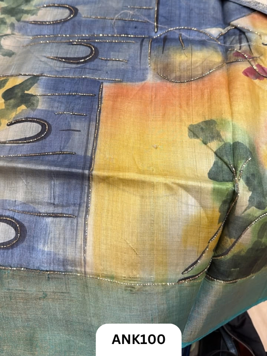 Pure Handloom baluchari Silk Saree