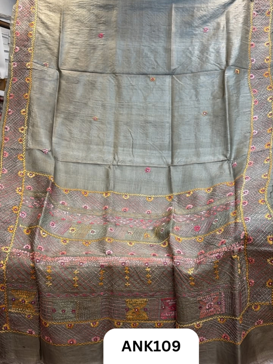 Pure Handloom baluchari Silk Saree