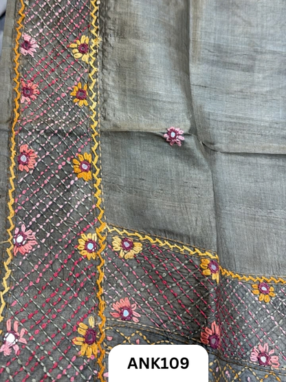 Pure Handloom baluchari Silk Saree