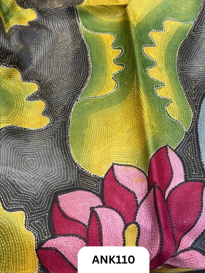 Pure Handloom baluchari Silk Saree