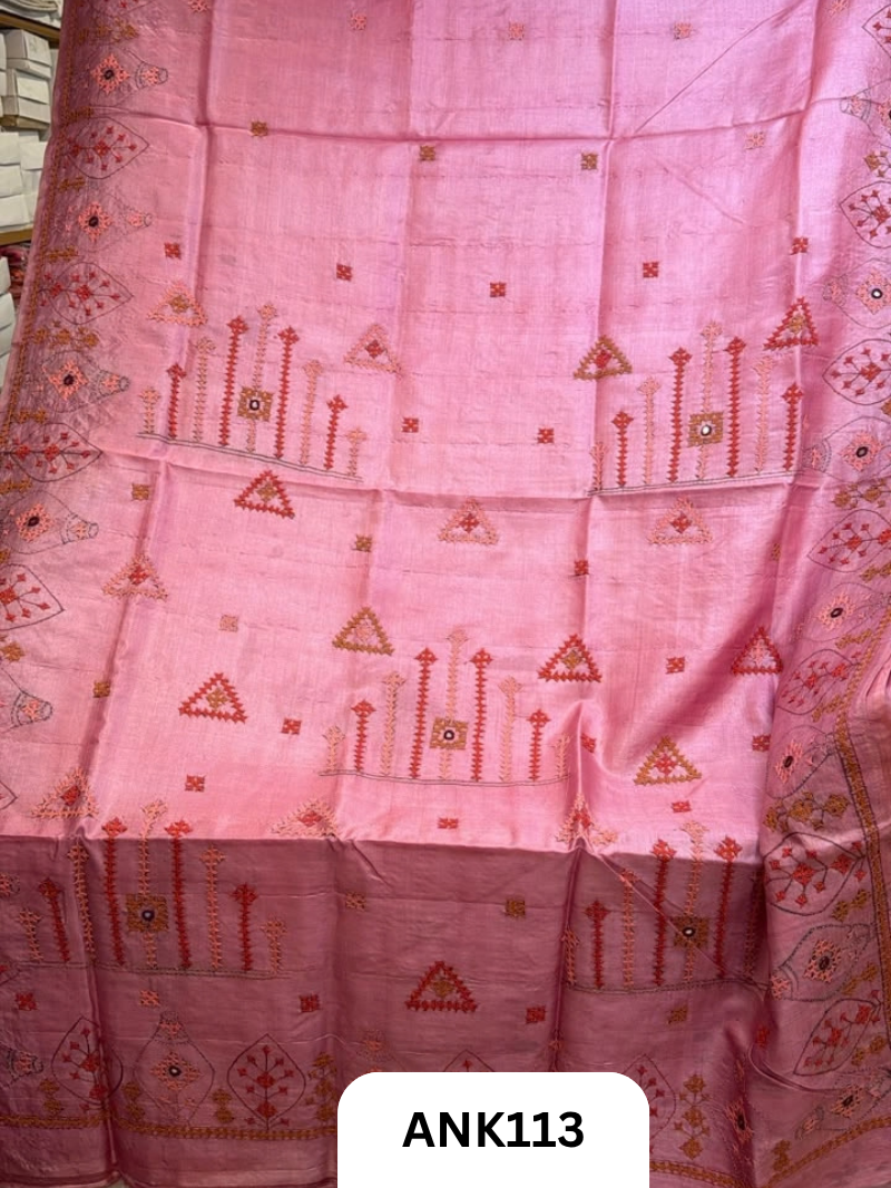 Pure Handloom baluchari Silk Saree
