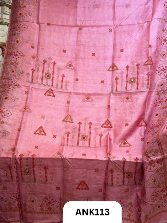 Pure Handloom baluchari Silk Saree
