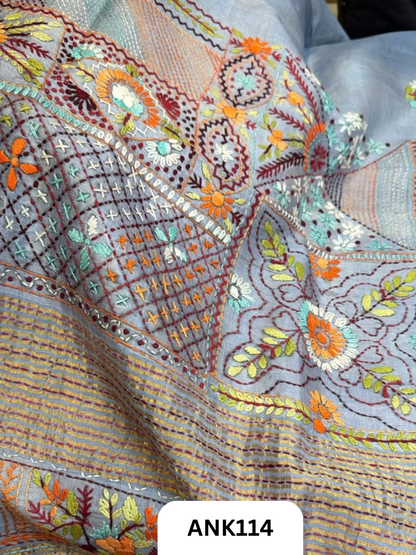 Pure Handloom baluchari Silk Saree
