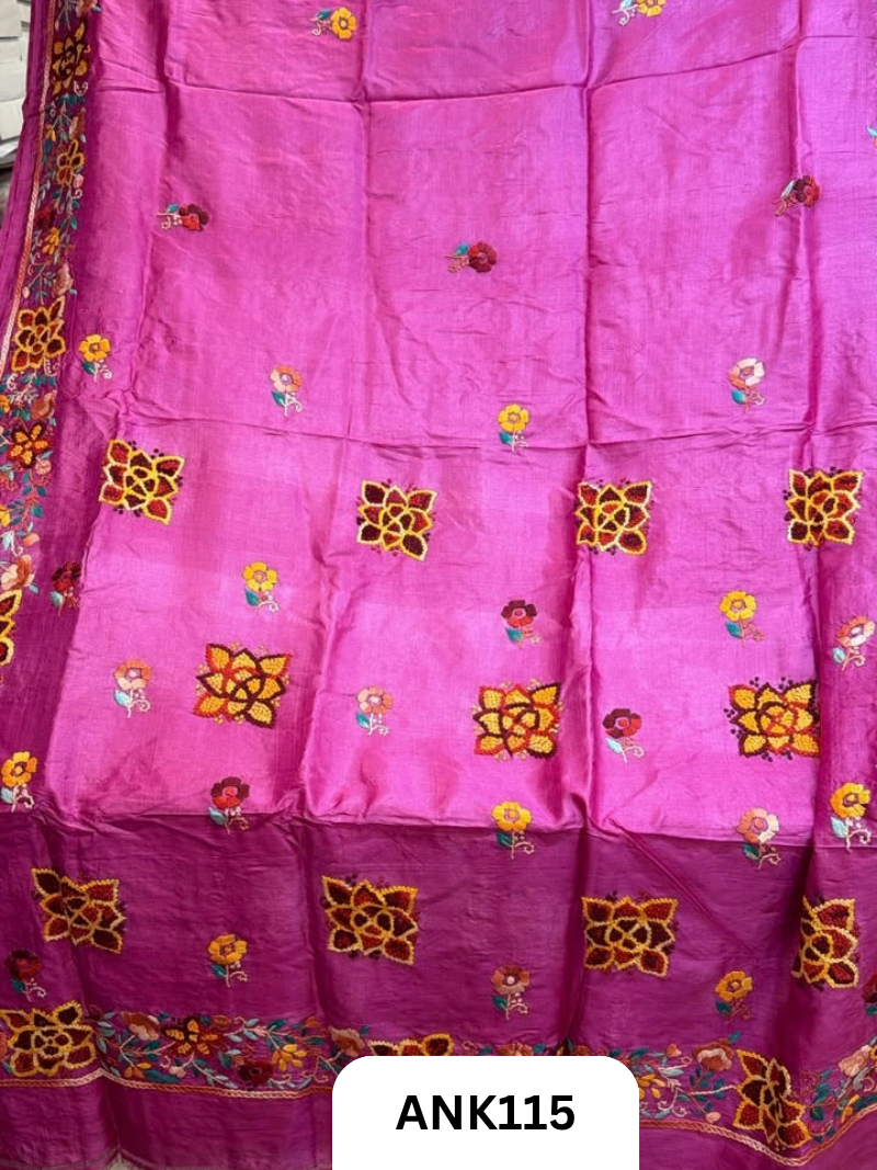 Pure Handloom baluchari Silk Saree