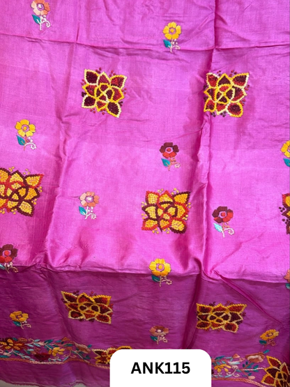 Pure Handloom baluchari Silk Saree