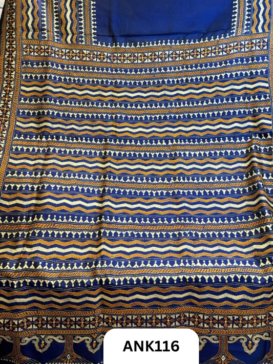 Pure Handloom baluchari Silk Saree