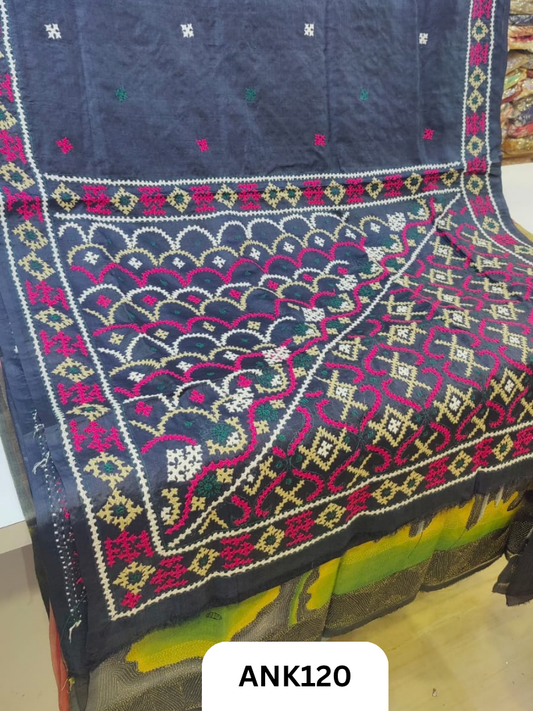 Pure Handloom baluchari Silk Saree
