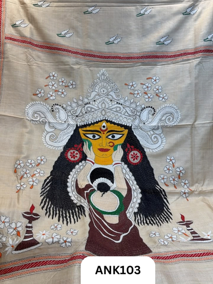 Pure Handloom baluchari Silk Saree