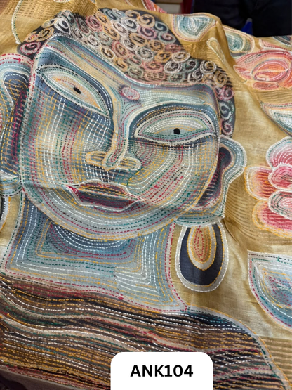 Pure Handloom baluchari Silk Saree