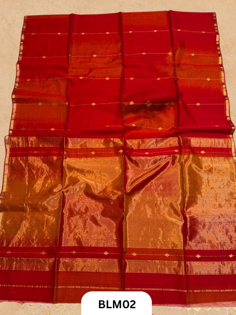 Zari Line Butti Shaded Saree - JACKPOT