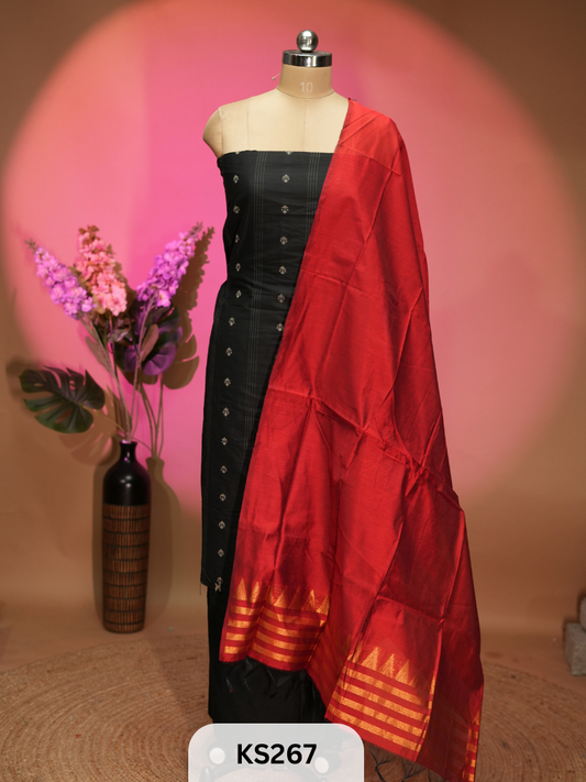DUPION 3PCS SALWAR SUIT-5/4