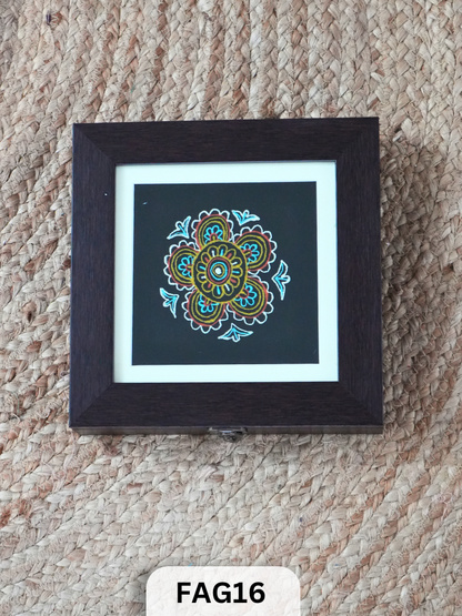 ROGAN ART PAINTINGS PATCHS GIFT BOX