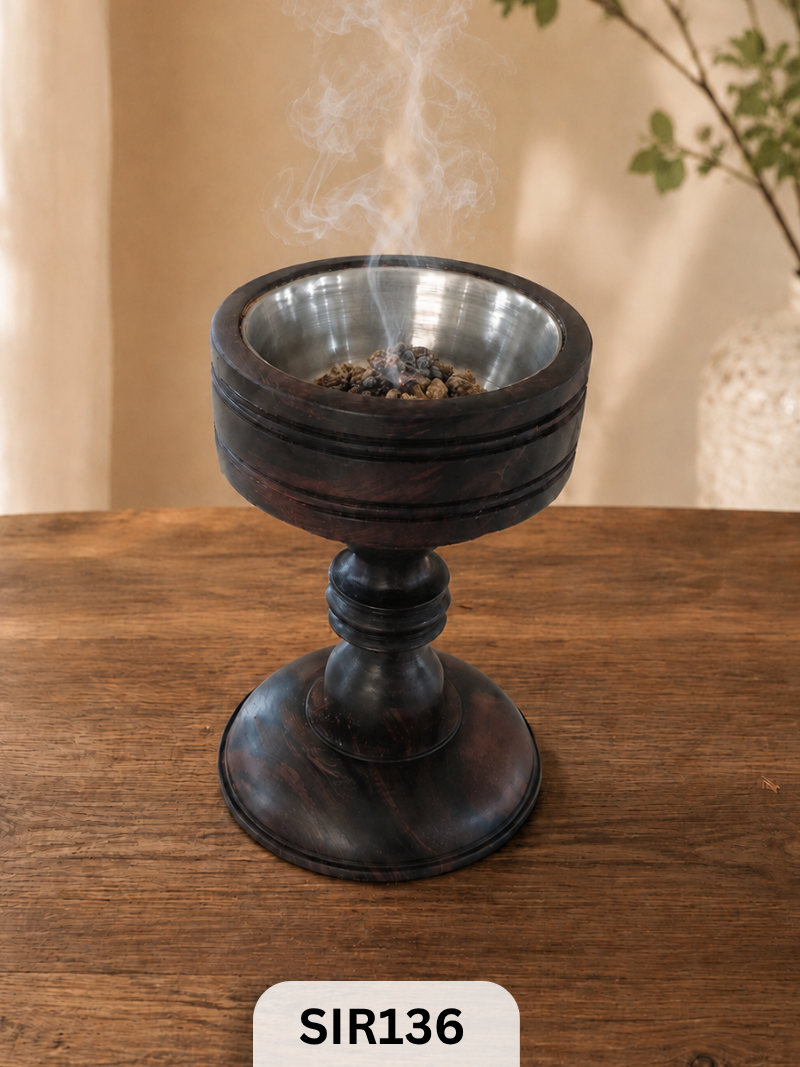 Wooden Bakhoor Burner