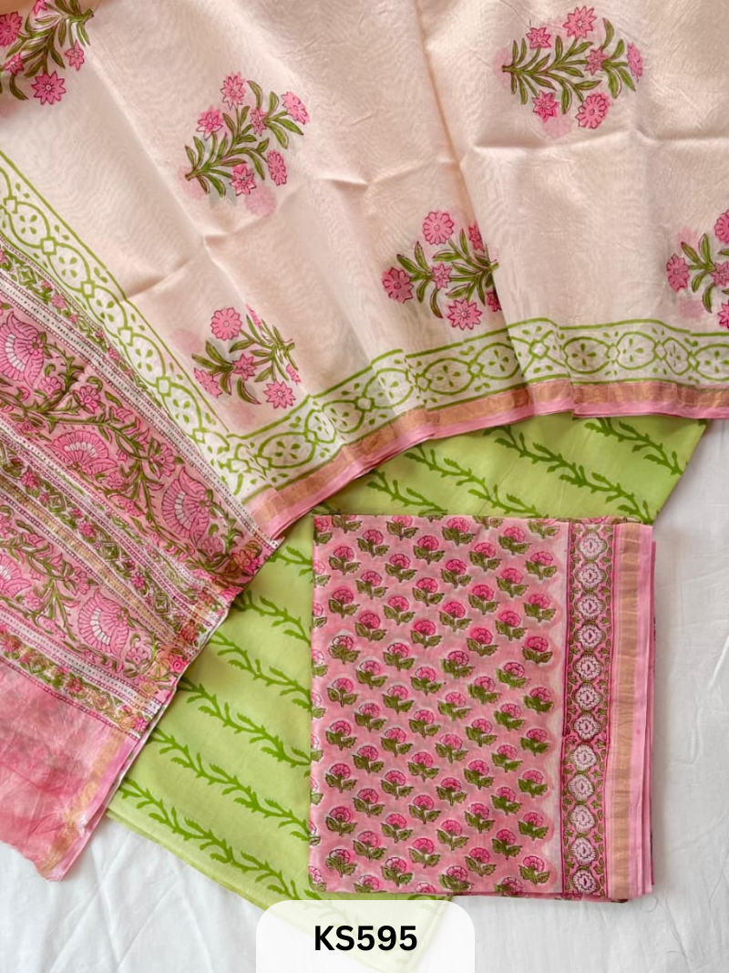 Chanderi silk Salwar Suit