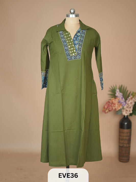 KURTI COTTON A LINE