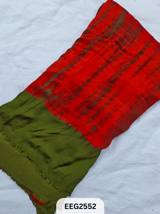 MODAL CLAMP TIE DYE RUNNING FABRIC - 1MTR