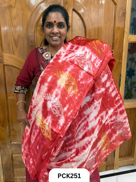 Handloom Pure Gachi By Gachi Tussar with Shibori Zari Work Saree