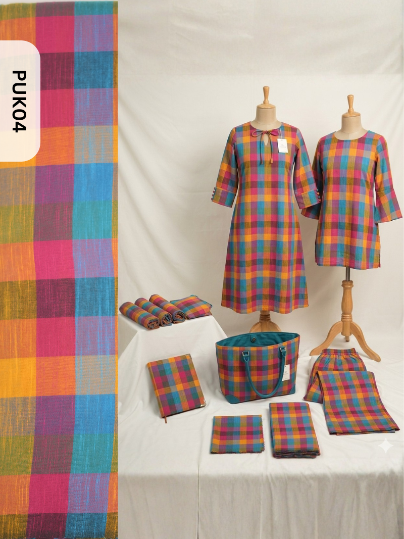 CHENNAI KATTAM FABRIC - 1MTR