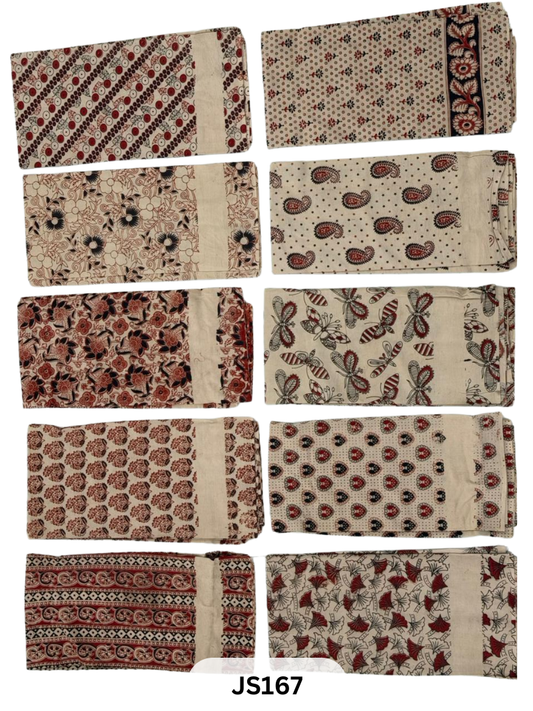 Kalamkari Print Cotton Kids Towel - Assorted only