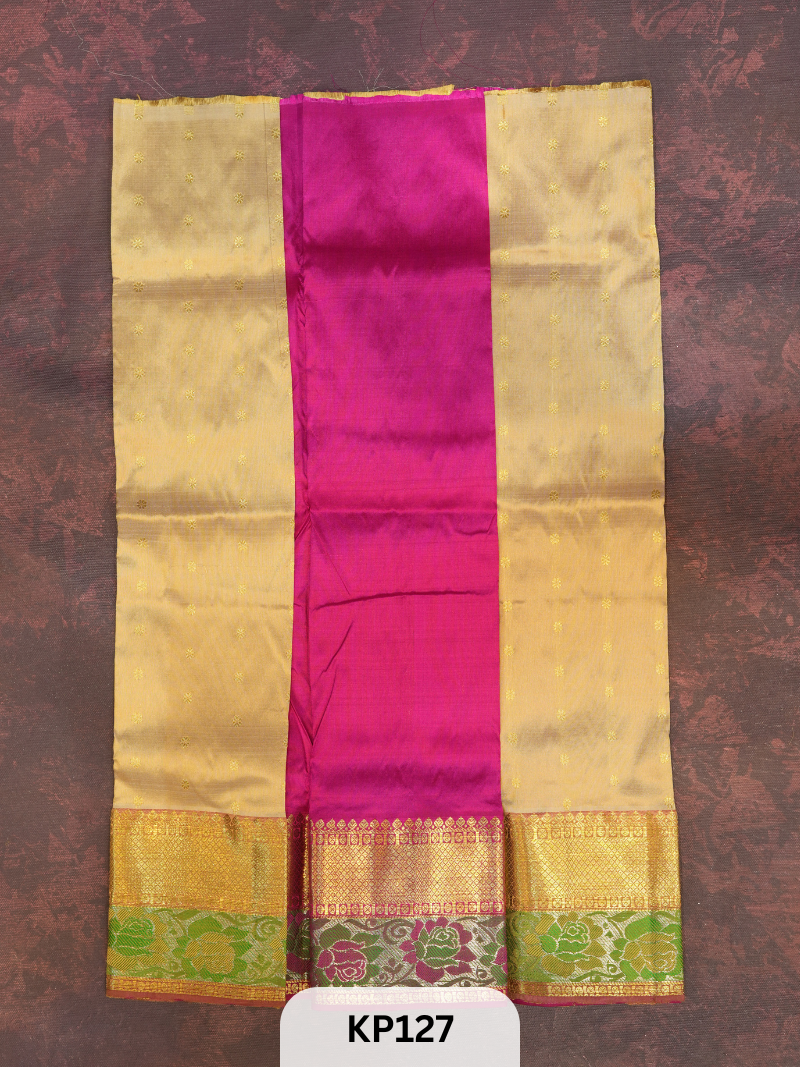 Pure Pattu Pavada Set [6-12moths]