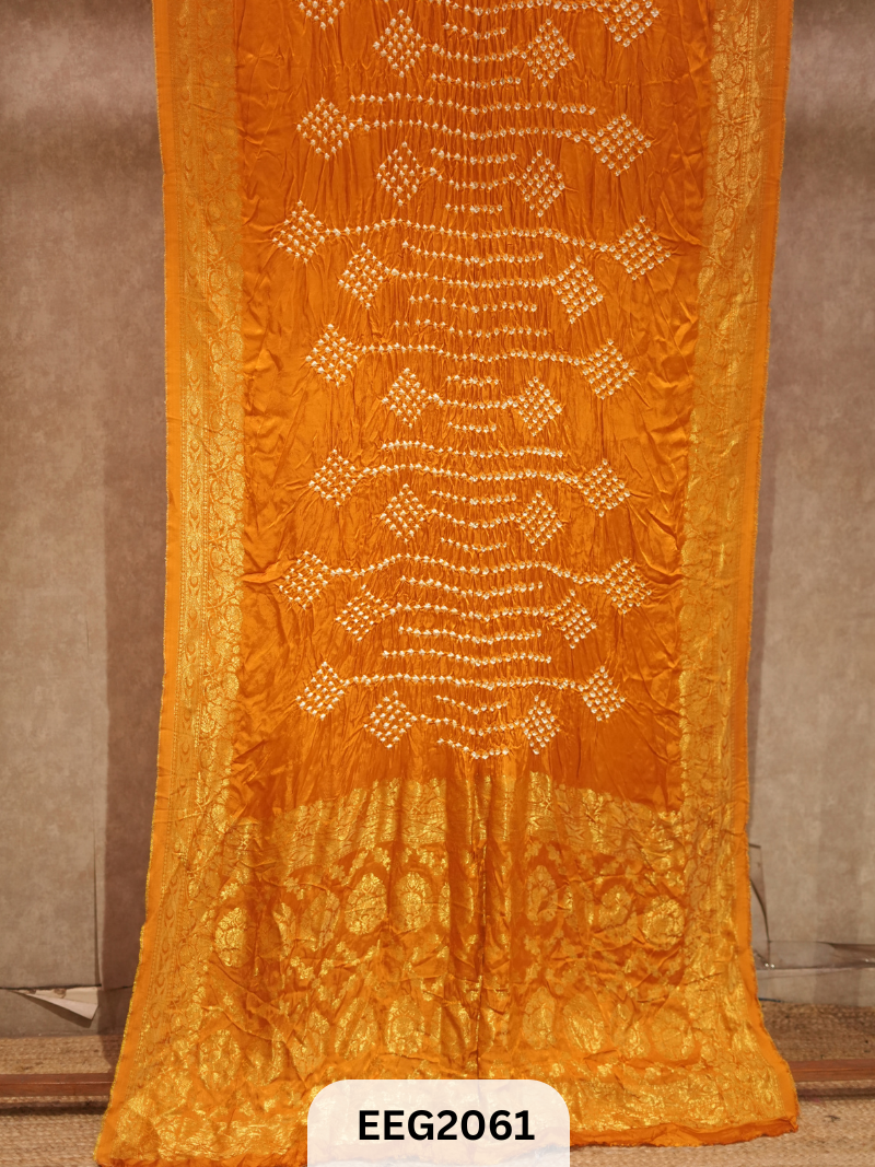 MODAL FUSIOIN SAREE WITH DOLA BORDER - EXCLUSIVE