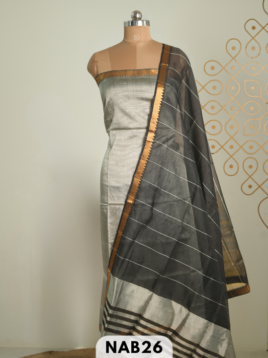 Mangalgiri pattu 2 pcs salwar suit