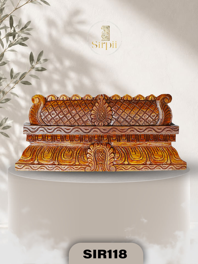 ROYAL GOPURAM HERITAGE WOODEN WALL PANEL