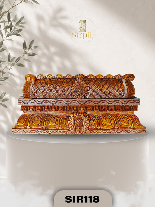 ROYAL GOPURAM HERITAGE WOODEN WALL PANEL