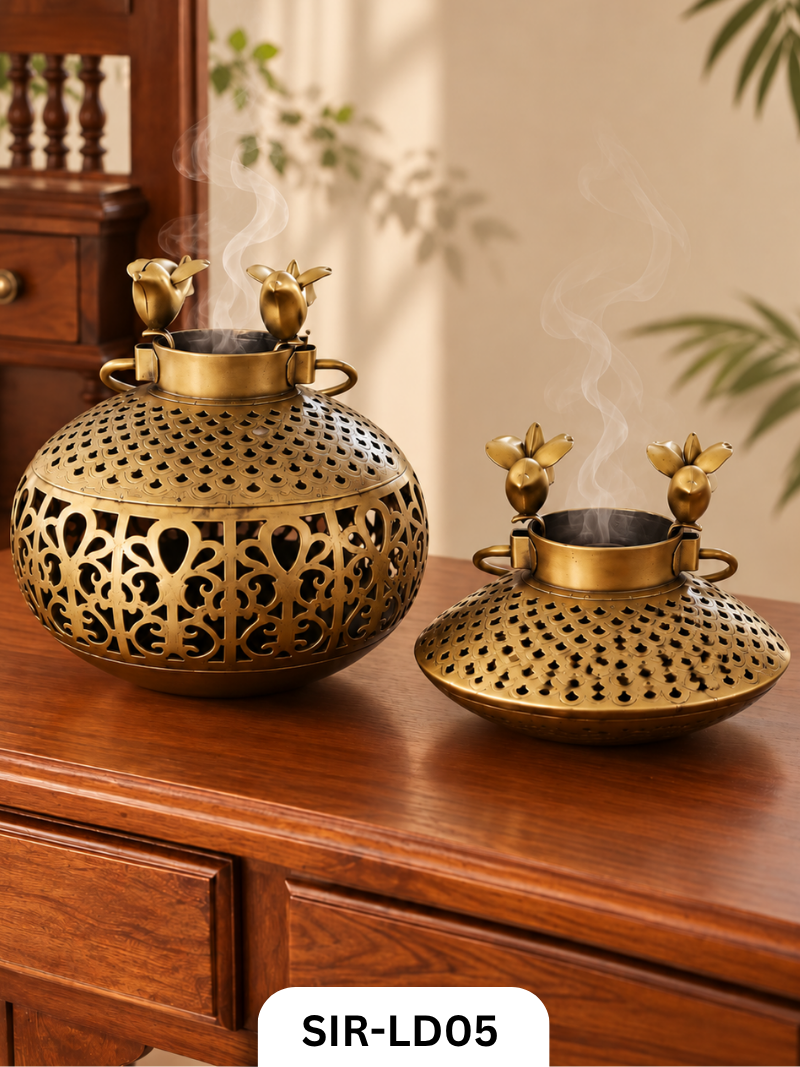 Heritage Bird Bakhoor Burner Set