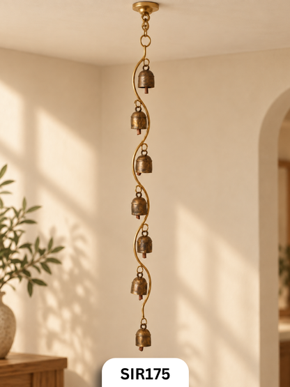 Meandering Melody Wind Chime With 7 Bells