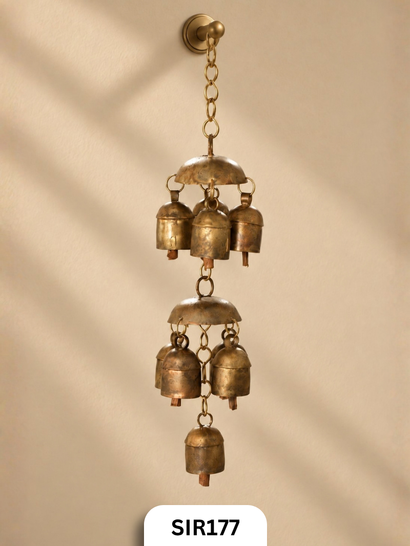 Wind Chime 9 Bell Kutch Hangings