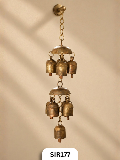 Wind Chime 9 Bell Kutch Hangings